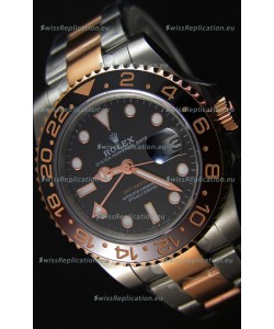 Rolex GMT Masters II 126711CHNR Two Tone Rose Gold Swiss Replica - Ultimate 904L Steel Watch