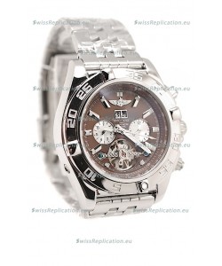 Breitling Chronograph Chronometre Replica Watch in Brown Dial