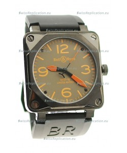 Bell and Ross BR01-92 Limited Edition Japanese PVD Watch