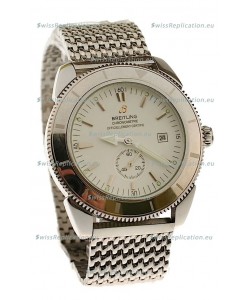 Breitling Chronometre Japanese Replica Automatic Watch in Steel Strap