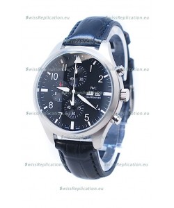 IWC Portofino Chronograph Schaffhausen Japanese Black Watch