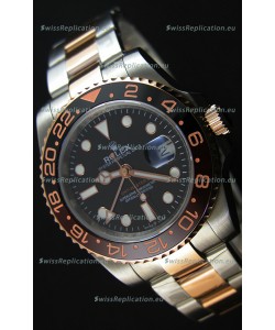 Rolex GMT Masters II 126711CHNR Everose Gold Oyster Steel Swiss Replica 1:1 Mirror Watch