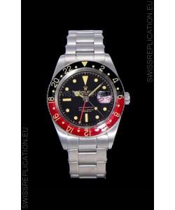 Rolex GMT Master 16710 COKE Vintage Edition Swiss Replica Watch 